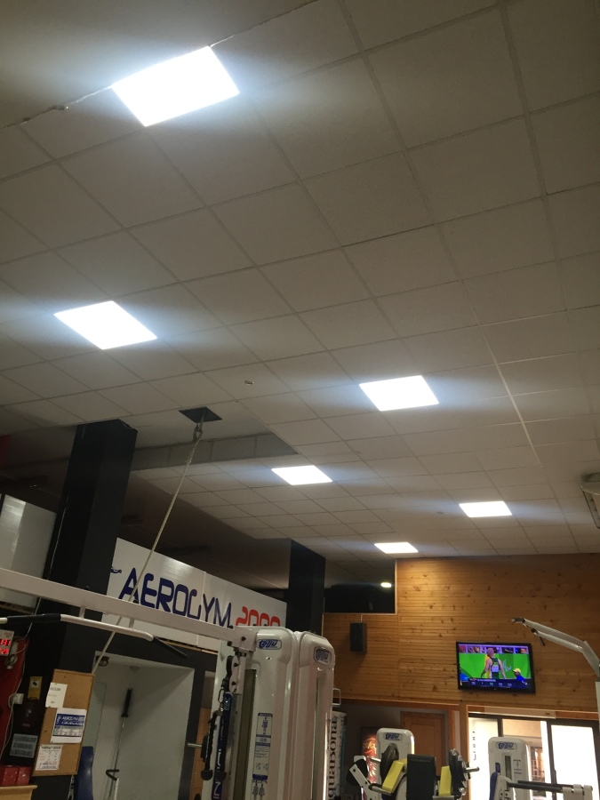 Cambio y estudio de eficiencia energética con alumbrado de led