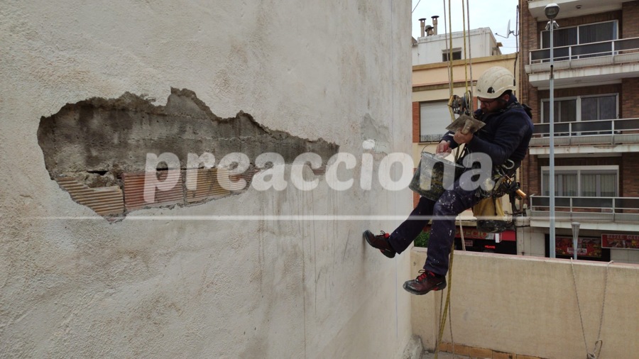 Reparación de medianeras