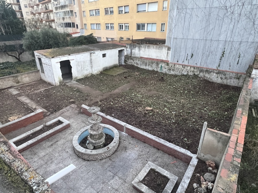 acabado limpieza jardín