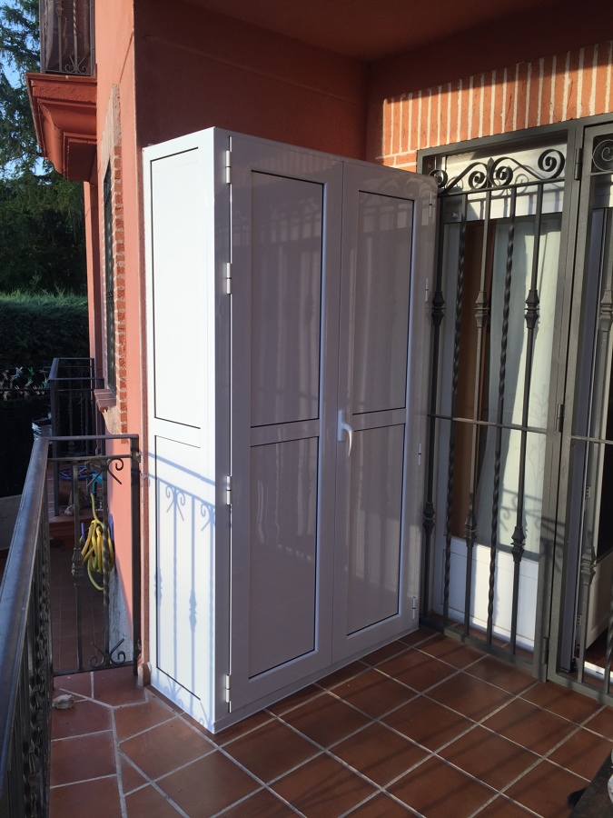 ARMARIO ALUMINIO BLANCO 