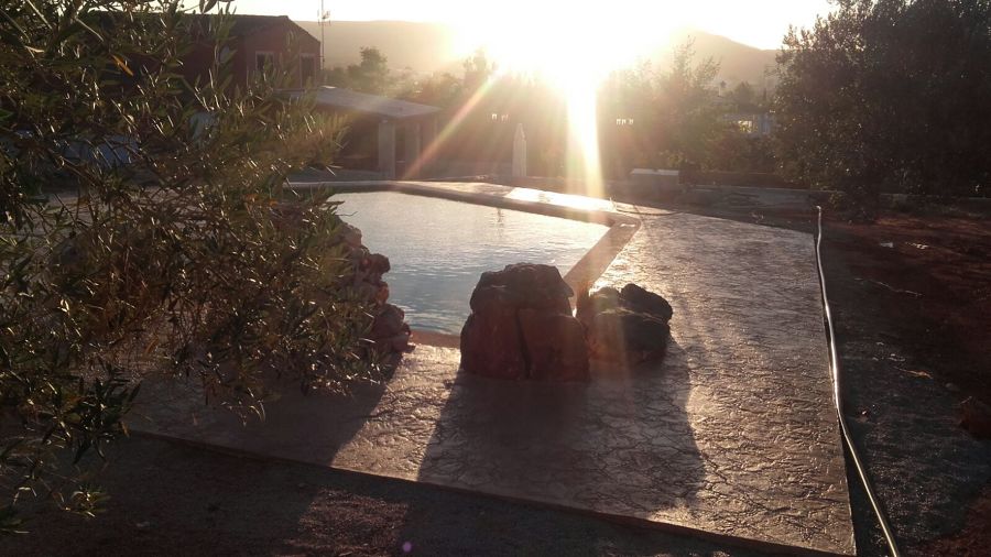 piscina de hormigón en Onteniente