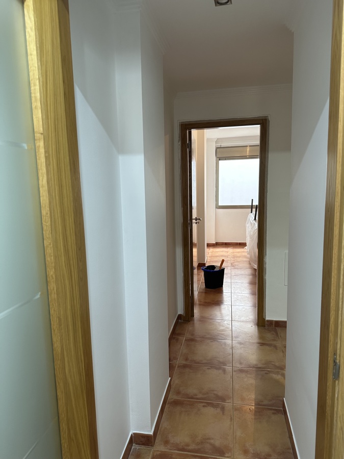 Trabajo de pintura realizado en una vivienda
