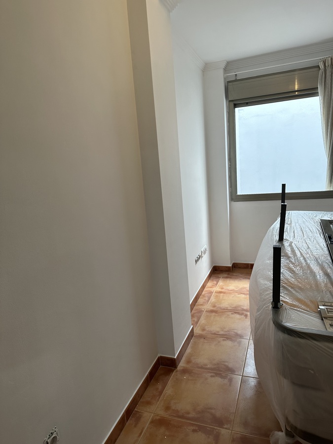 Trabajo de pintura realizado en una vivienda