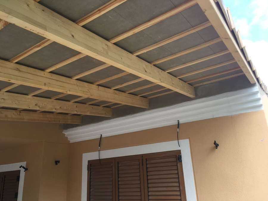 Techo Porche exterior.