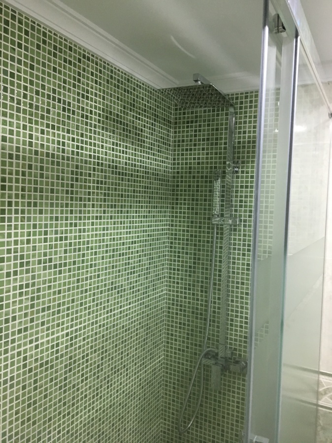 Plato de ducha de obra suelo antideslizante