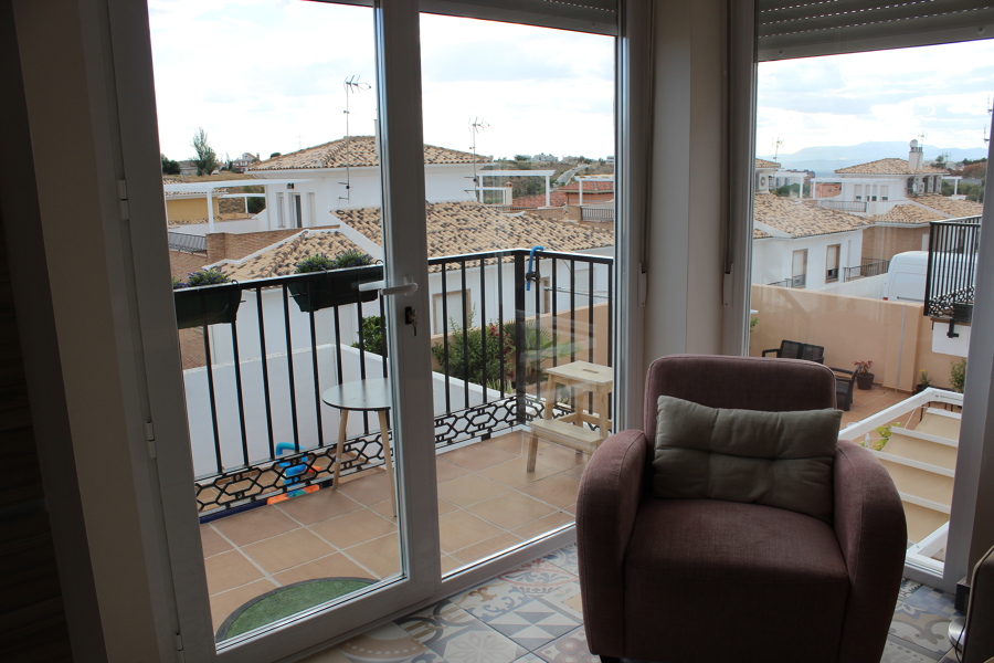 Reforma ampliación cocina-salita terraza