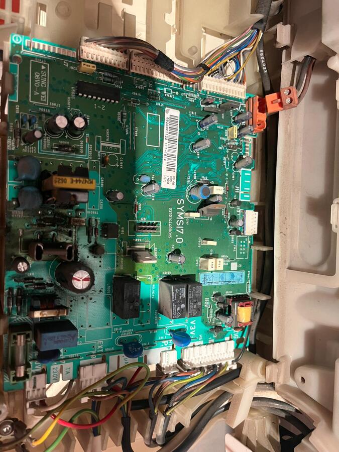Comprobación de funcionamiento de placa electrónica de caldera
