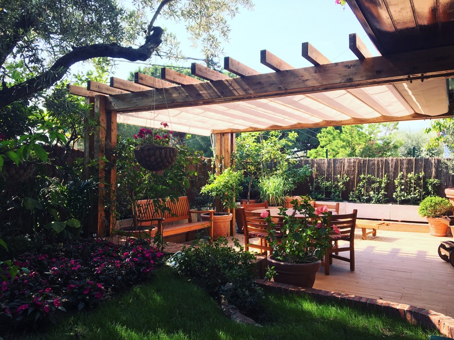 Terraza privada en Barcelona