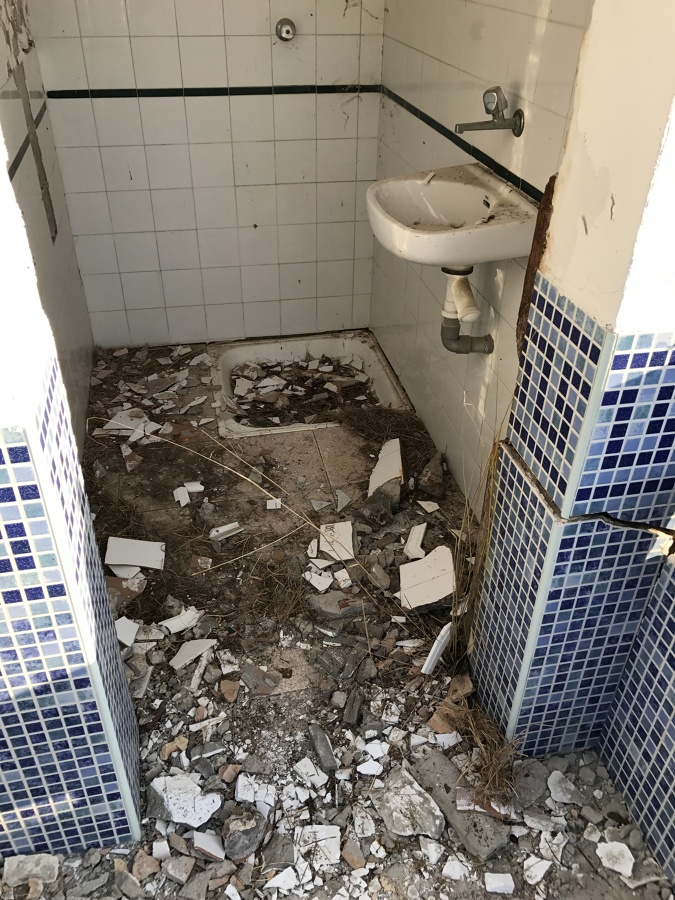 Baños en mal estado