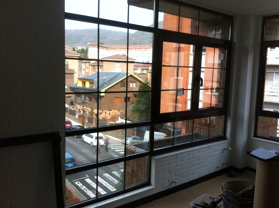 Mirador carpinteria aluminio rotura puente térmico