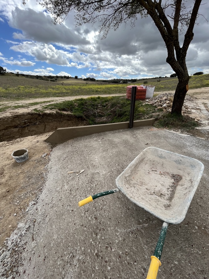 Puente de paso a parcela