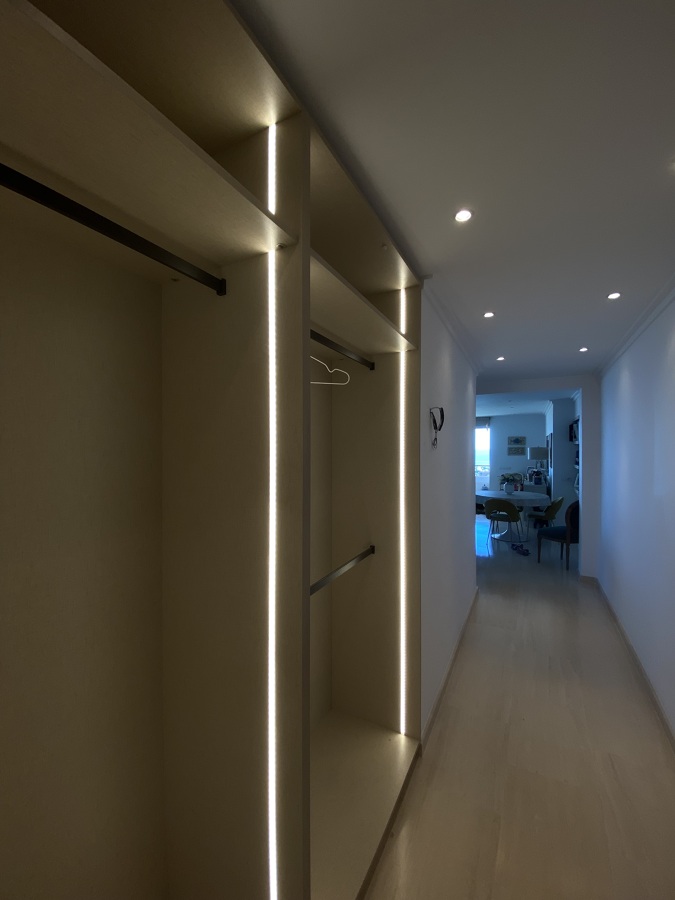 ILUMINACIÓN LED EN ARMARIOS