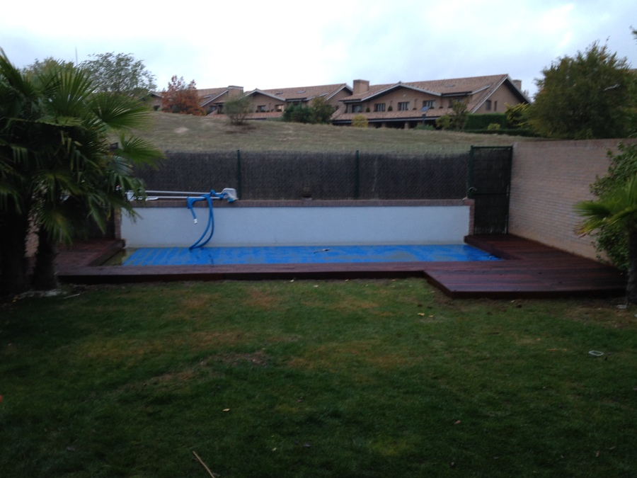 Entarimado de piscina 