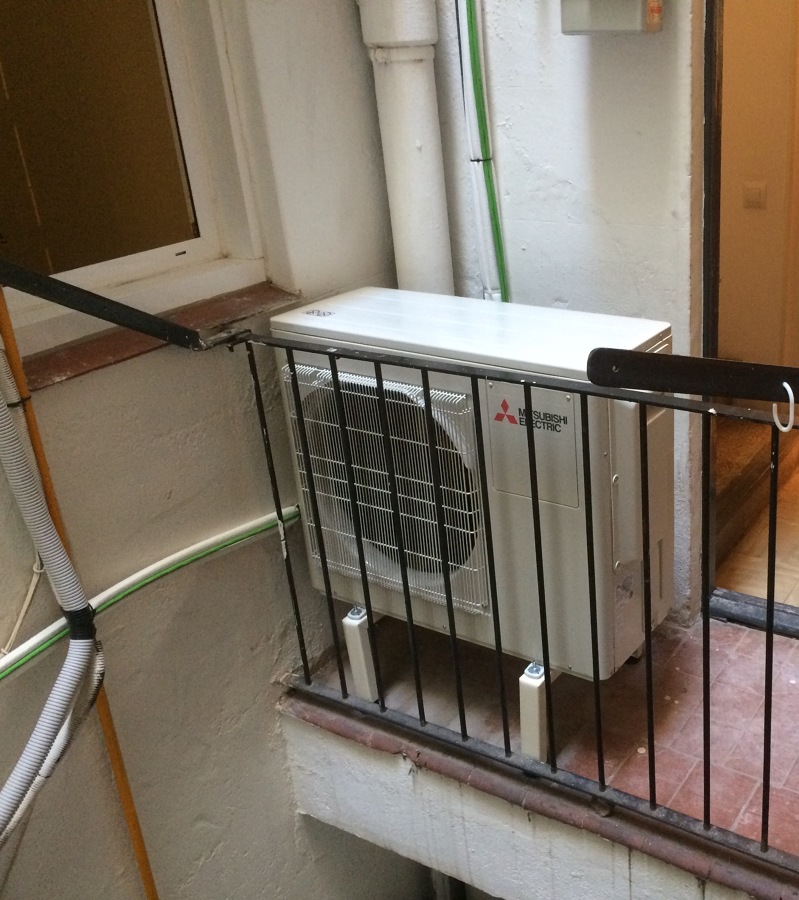 Instalacion de aire acondicionado