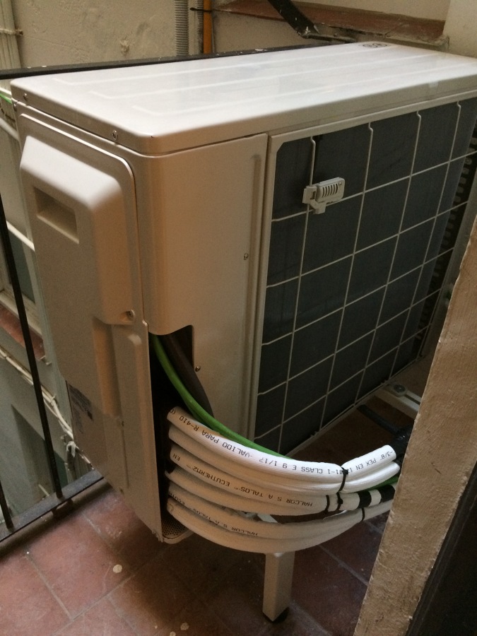 Instalacion de aire acondicionado