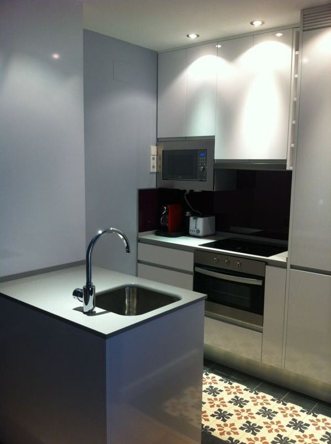 Cocina americana pequeña