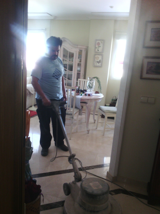 Abrillantado de salones