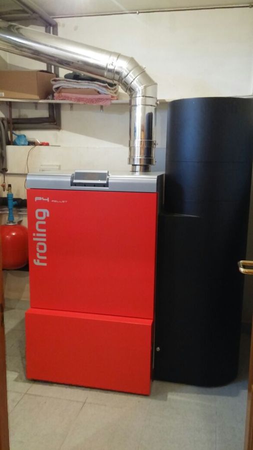 Instalación Caldera de Biomasa (Pellet) Vigo