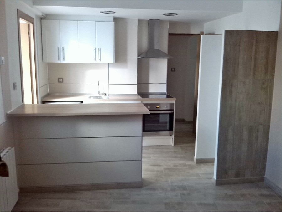 Espacio libre salon cocina.