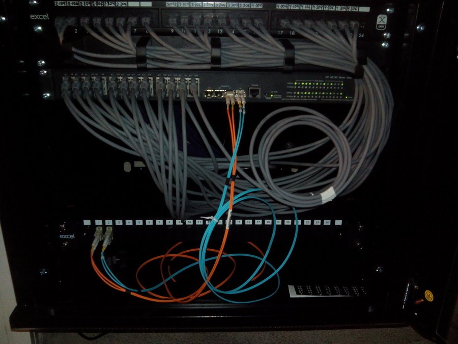 rack de telecomunicaciones