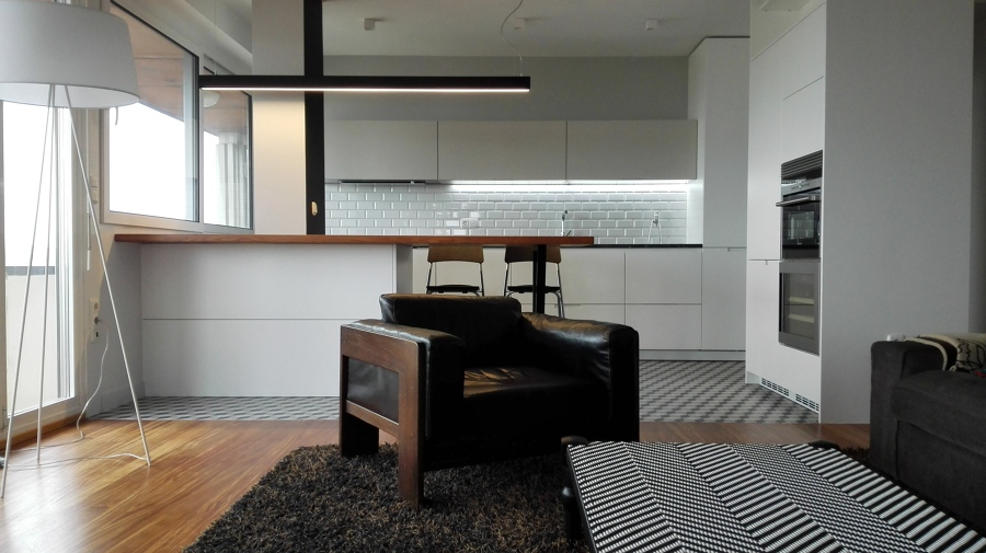 Reforma cocina. Espacio único, cocina-salón 2