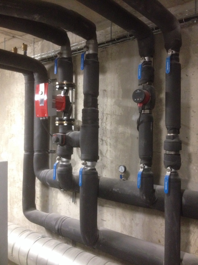 Colectores calefacción