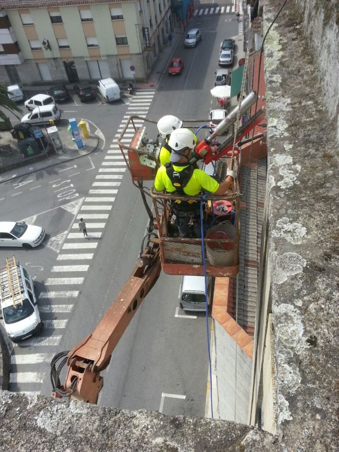 Reparaciones en fachadas