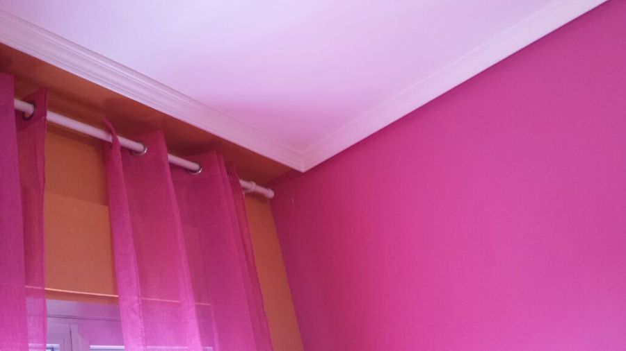 pintura lisa con moldura