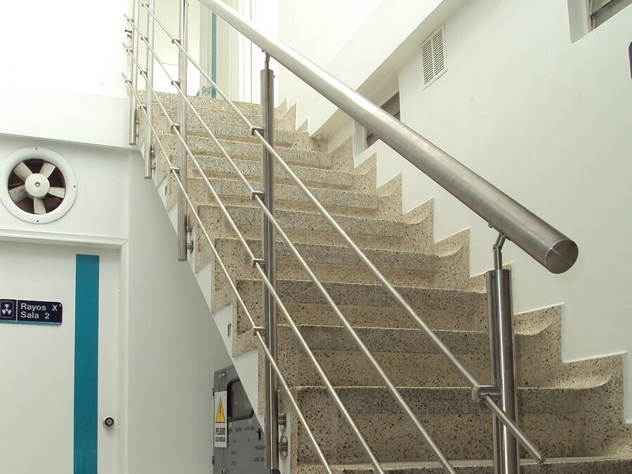 barandilla sin soldadura