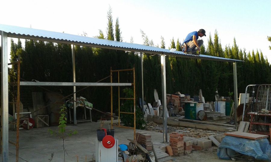 Techado a un agua