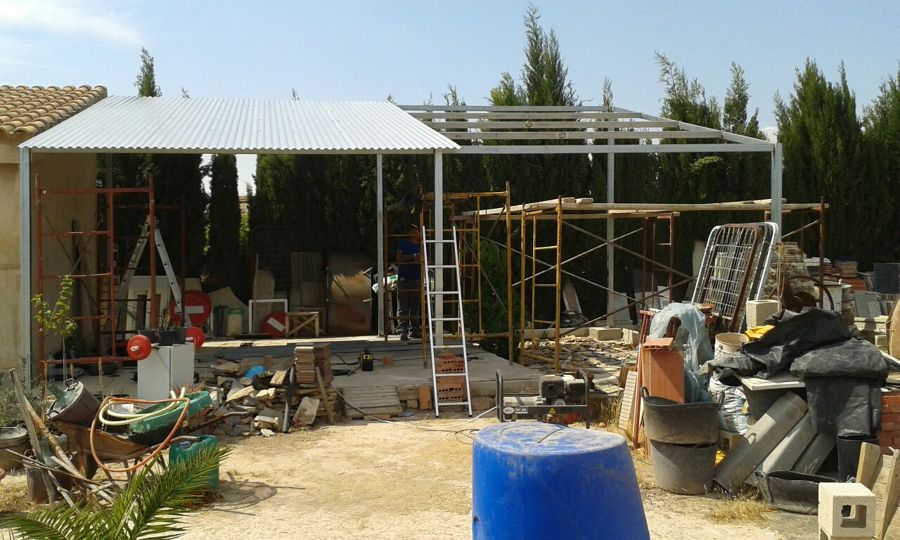 Techado a un agua