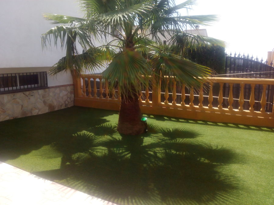 instalacion cesped artificial