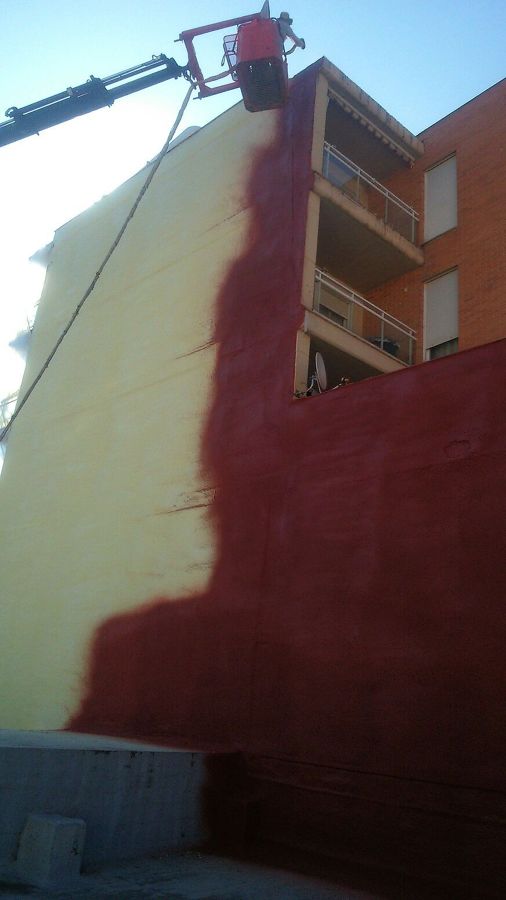 Impermeabilización fachada.