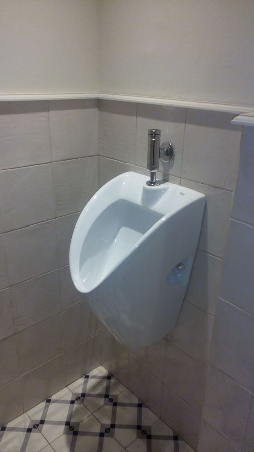 URINARO EN RESTAURANTE