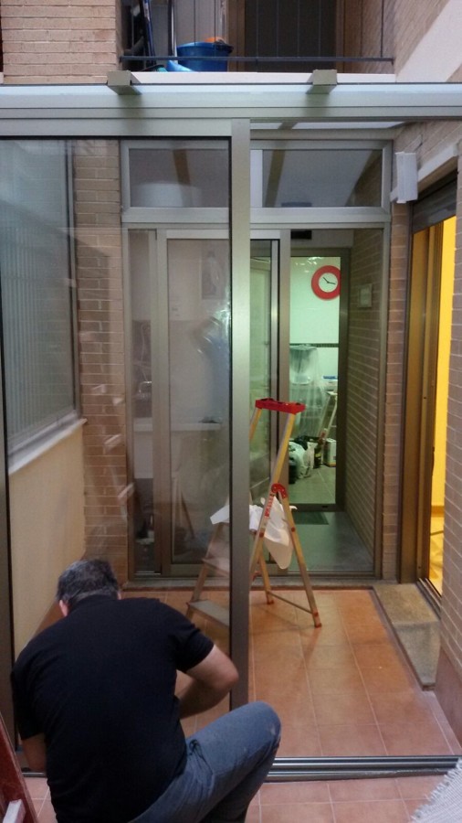 cerramiento de galería 