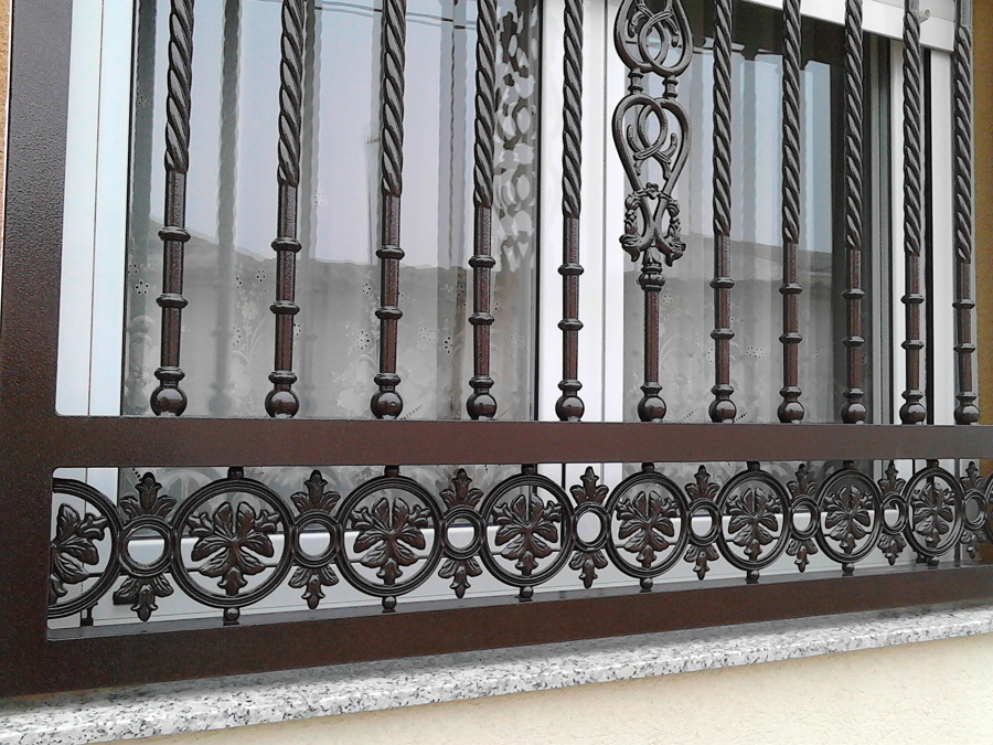 Reja aluminio soldado