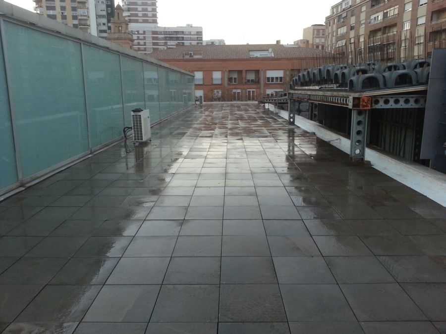 IMPERMEABILIZACION EDIFICIO ESPAI D'ART CONTEMPORANI -CASTELLO