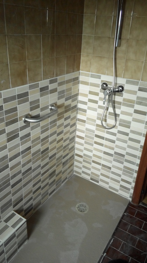 Banera por plato ducha