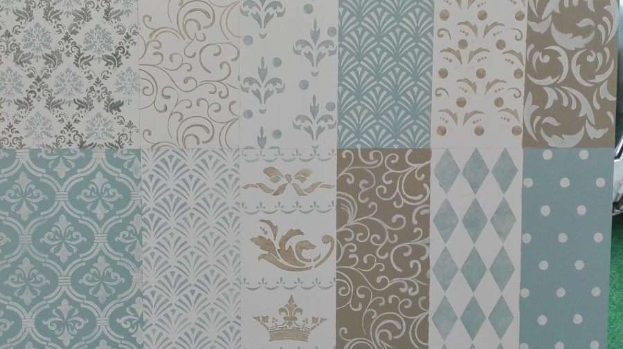 Muestrario motivos pintura decorativa
