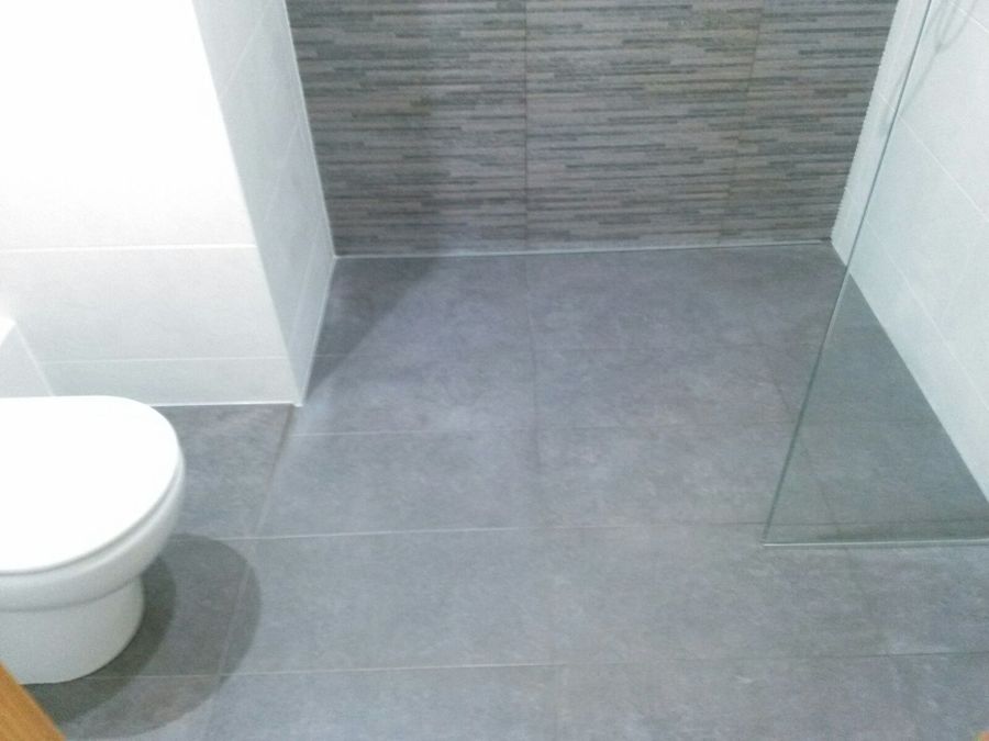 Plato de ducha adaptado