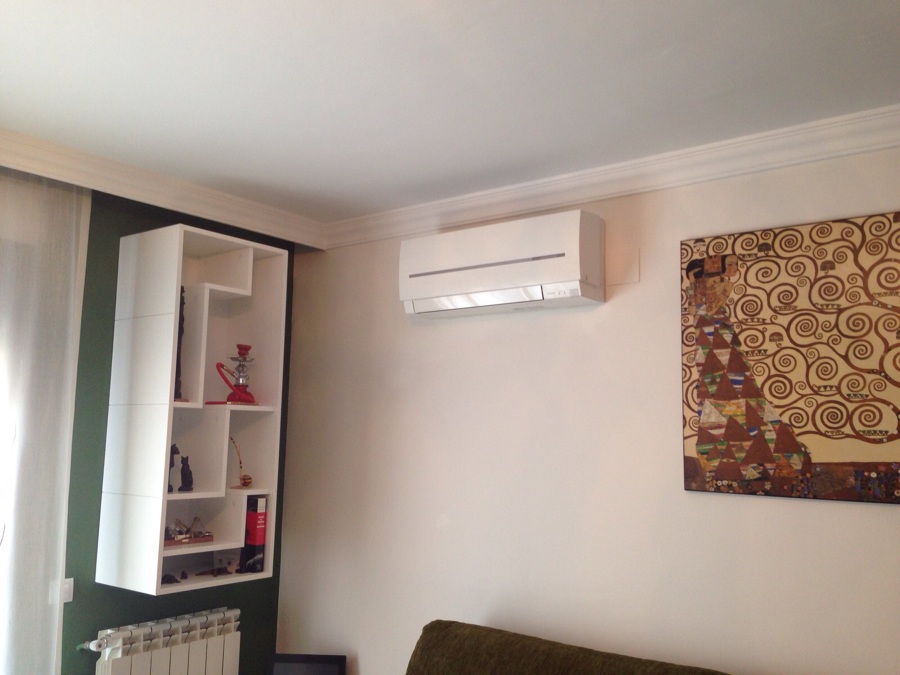 Instalación de unidad interior Mitsubishi Electric SF en Albacete