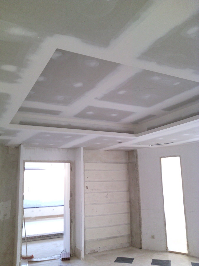 techo de pladur con fosa