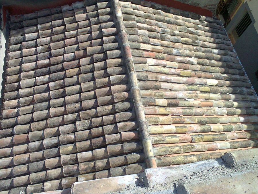 Onduline con teja vieja