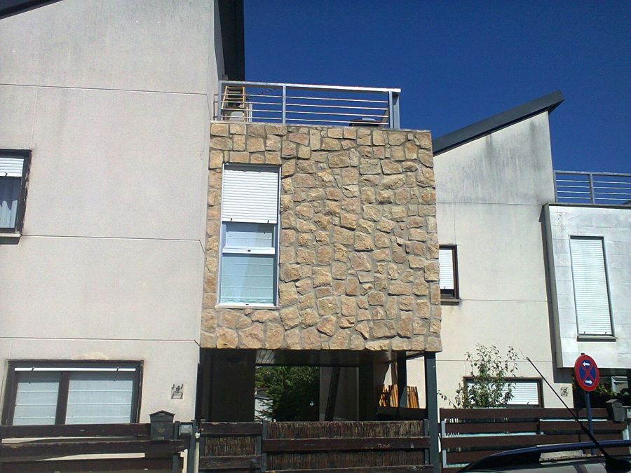 Revestimiento en piedra arenisca