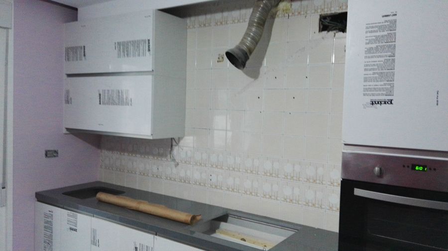 alicatado zona cocina