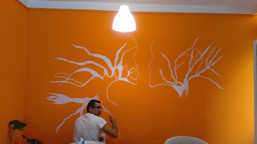 Un servidor en la obra