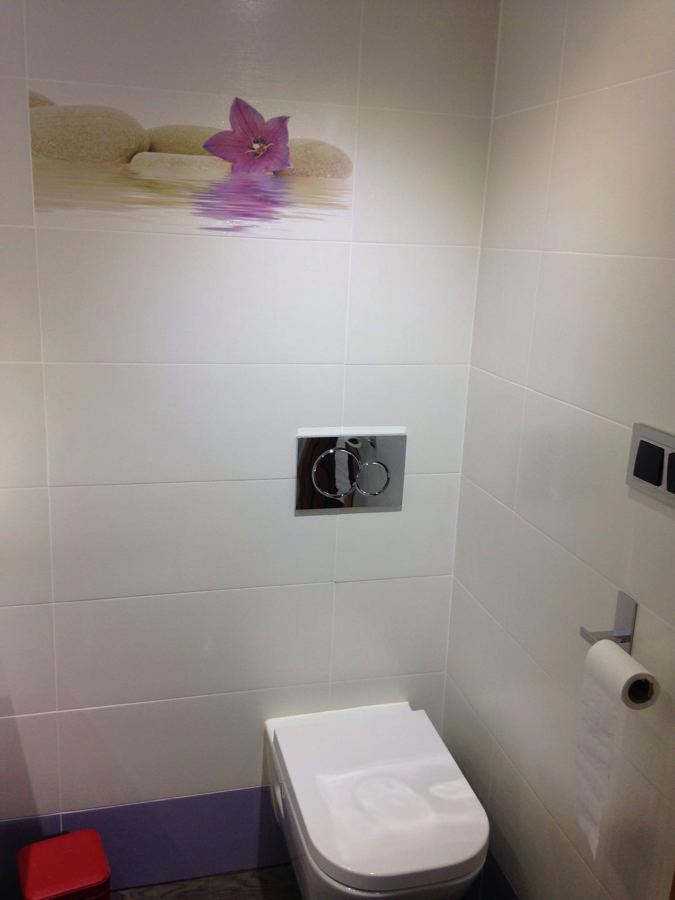 Taza con cisterna empotrado 