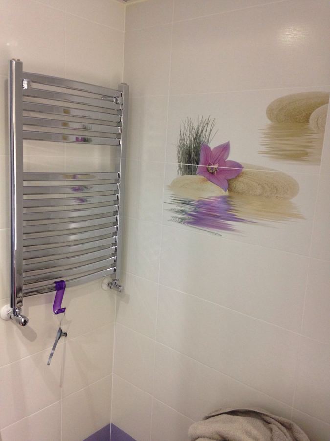 Instalación radiador toallero 