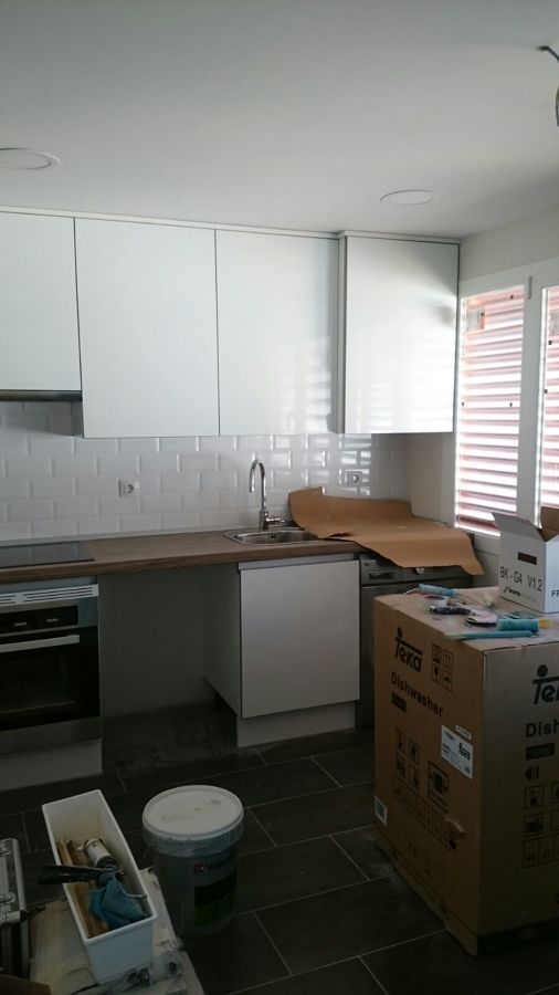 Reforma total de cocina