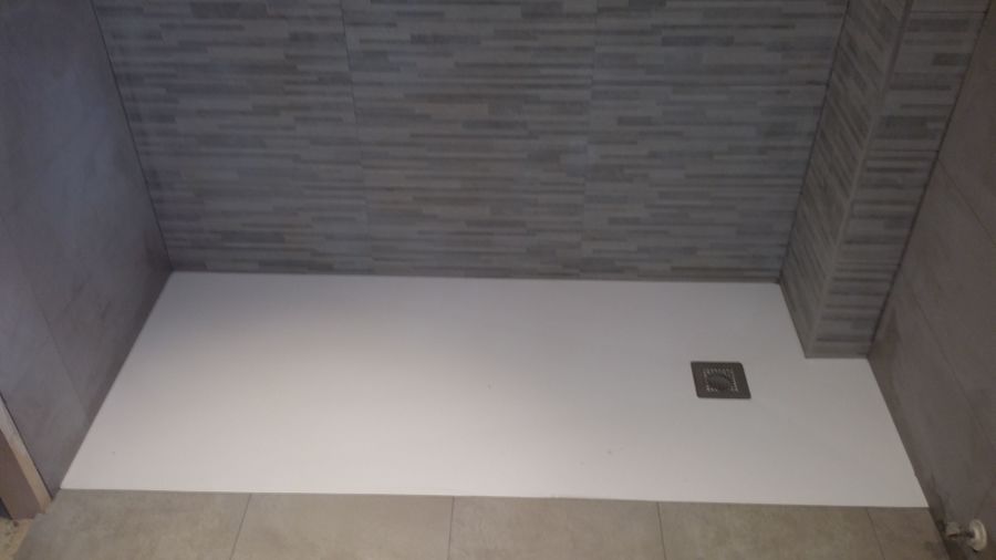 Plato de ducha a ras del suelo